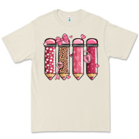 Bone valentine' day teacher school pencils Premium Tee - MaliasSmallBusiness