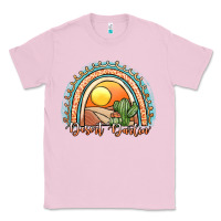 Bubblegum Pink desert darlin' rainbow Classic Tee - JahusDesignShop