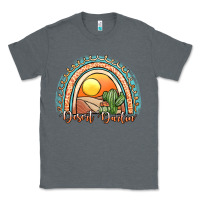 Charcoal Heather desert darlin' rainbow Classic Tee - JahusDesignShop