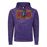 Cloud Purple Leopard Mama Lightning Vintage Hoodie - RanaPortraitStore