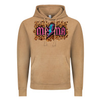 Vintage Camel Leopard Mama Lightning Vintage Hoodie - RanaPortraitStore