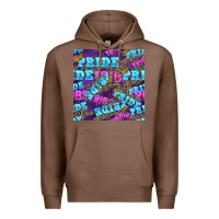 Chestnut pride tribe seamless pattern Premium Hoodie - FaDigitalArtStudio
