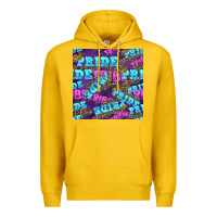 Lemon pride tribe seamless pattern Premium Hoodie - FaDigitalArtStudio