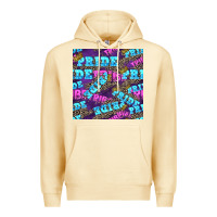 Pina Colada pride tribe seamless pattern Premium Hoodie - FaDigitalArtStudio