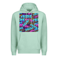 Seafoam pride tribe seamless pattern Premium Hoodie - FaDigitalArtStudio