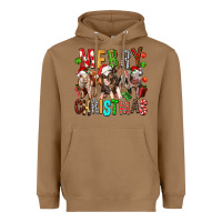 Toasted Coconut Merry christmas pigs Heavyweight Hoodie - FaDigitalArtStudio