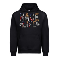 Black race life Urban Hoodie - RacoonDesign