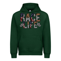 Forest Green race life Urban Hoodie - RacoonDesign
