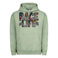 Pigment Oil Green race life Urban Hoodie - RacoonDesign