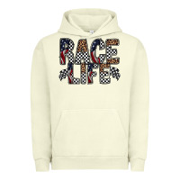 Pigment Pistachio race life Urban Hoodie - RacoonDesign