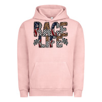 Pigment Salmon race life Urban Hoodie - RacoonDesign