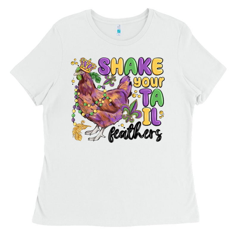Shake Your Tail Feathers Ladies Tee by MaliasSmallBusiness | Teevron
