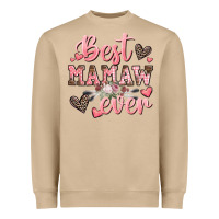 Mushroom best mamaw ever mother's day Heavyweight Sweatshirt - CowGirlArtShop