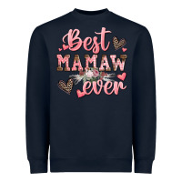 Navy best mamaw ever mother's day Heavyweight Sweatshirt - CowGirlArtShop