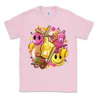 Bubblegum Pink retro softball Classic Tee - Artiststas