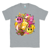 Heather Grey retro softball Classic Tee - Artiststas