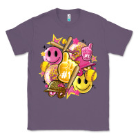 Lavender retro softball Classic Tee - Artiststas