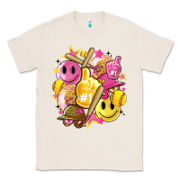 Natural retro softball Classic Tee - Artiststas