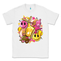 White retro softball Classic Tee - Artiststas