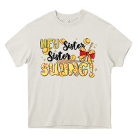 Cream softball sister Heavy Core Tee - MaliasSmallBusiness