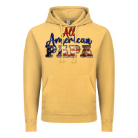 Vintage Mustard all american papa Vintage Hoodie - BarkalooDesign
