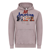 Vintage Zinc all american papa Vintage Hoodie - BarkalooDesign