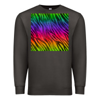 Smoke colorful zebra seamless pattern Premium Sweatshirt - BundleAndBundleShop