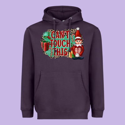 Christmas Can't Touch This Elf Heavyweight Hoodie Designed By Fadigitalartstudio