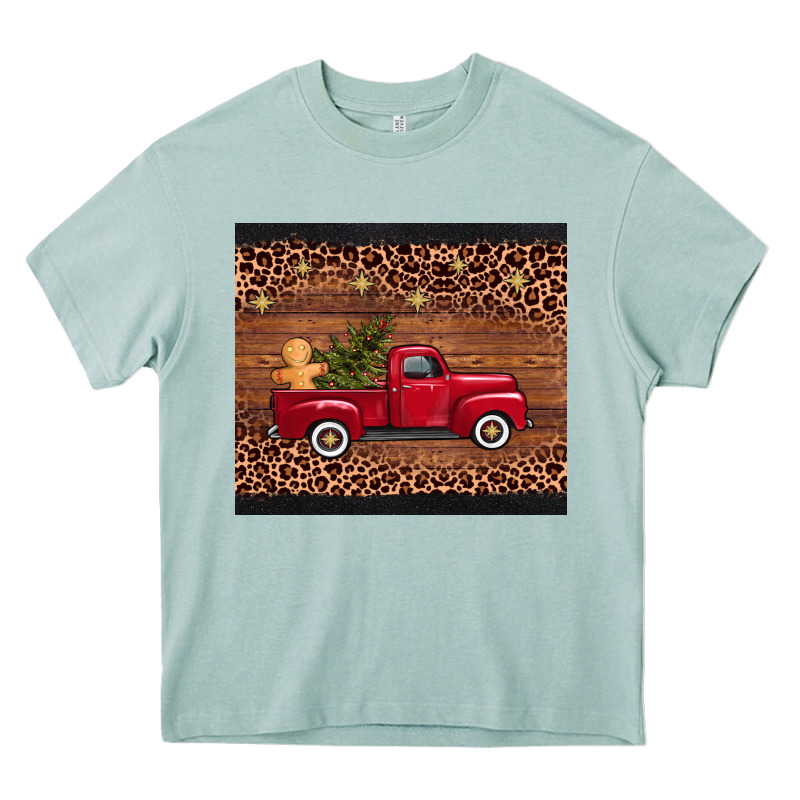 Christmas Truck Heavy Core Tee by AdoDesignShop | Teevron