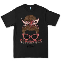 Black gymnastics mom Premium Tee - MaliasSmallBusiness