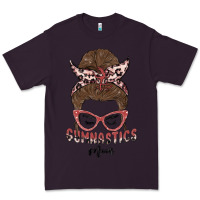 Plum gymnastics mom Premium Tee - MaliasSmallBusiness