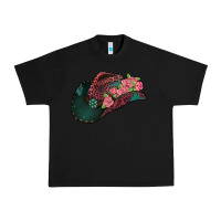 Black leopard flowers cowboy hat Urban Heavy Tee - Jasminsmagicworld