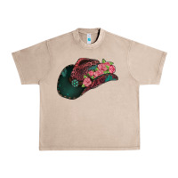French Oak leopard flowers cowboy hat Urban Heavy Tee - Jasminsmagicworld