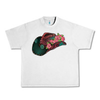 Lunar Rock leopard flowers cowboy hat Urban Heavy Tee - Jasminsmagicworld