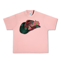 Salmon leopard flowers cowboy hat Urban Heavy Tee - Jasminsmagicworld