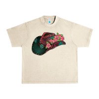 Sandshell leopard flowers cowboy hat Urban Heavy Tee - Jasminsmagicworld