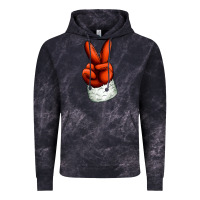 Cloud Black Christmas peace hand Vintage Hoodie - Jasminsmagicworld