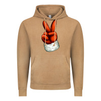 Christmas Peace Hand Vintage Hoodie | Teevron