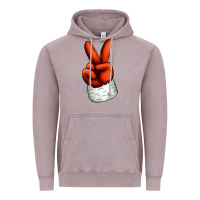 Vintage Zinc Christmas peace hand Vintage Hoodie - Jasminsmagicworld