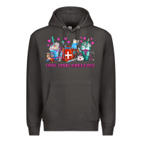 Smoke Coffee Nurse Repeat Nurse Coffee Cups Premium Hoodie - FaDigitalArtStudio