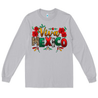 Moon Dust Viva Mexico Cinco De Mayo Long Sleeve Tee - texasbilliewilder