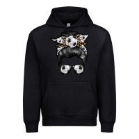 Black soccer mom Urban Hoodie - RacoonDesign