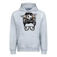 Heather Grey soccer mom Urban Hoodie - RacoonDesign