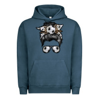 Pigment Midnight Navy soccer mom Urban Hoodie - RacoonDesign