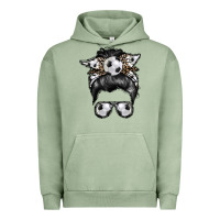 Pigment Oil Green soccer mom Urban Hoodie - RacoonDesign