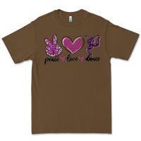 Cacao peace love dance Premium Tee - MaliasSmallBusiness