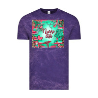 Cloud Purple nurse life Vintage Tee - RanaPortraitStore