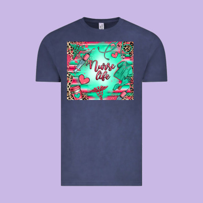 Nurse Life Vintage Tee Designed By Ranaportraitstore