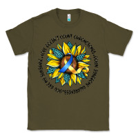 Army Green down syndrome Classic Tee - Artiststas