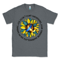 Charcoal Heather down syndrome Classic Tee - Artiststas